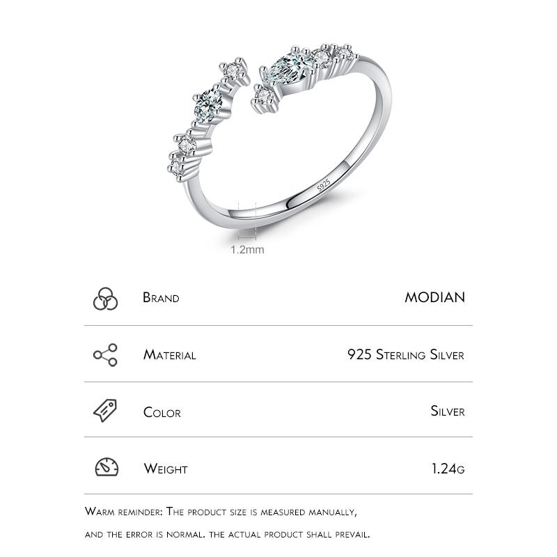 Nowy Minimalistyczny Pierścionek ze Srebra Próby 925 z Bezbarwną Cyrkonią Stackable Ring Dla Kobiet Pierścionek Rocznicowy Ślubny Prosta Delikatna Biżuteria