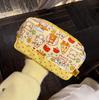 Rilakkuma Japanese Dessert Pencil Case - Large Capacity Cartoon Makeup & Lipstick Bag