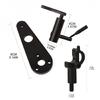 12,8mm Tonarm-Lifter Vinyl-Schallplatte Tonarm-Lifter Tonarm-Halterung Phono-Plattenspieler