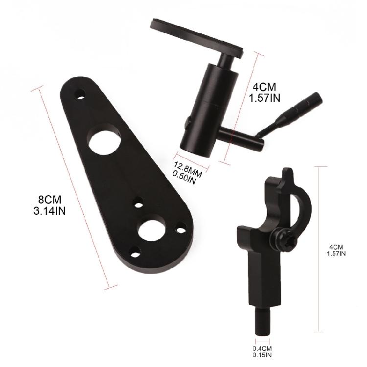 12,8mm Tonarm-Lifter Vinyl-Schallplatte Tonarm-Lifter Tonarm-Halterung Phono-Plattenspieler