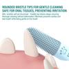 Cepillo de Dientes para Perros de Silicona Suave Cepillo de Dedo 360° para Perros Gatos Cepillo de Dedo Duradero para Mascotas Herramienta de Limpieza Dental para Todas las Razas