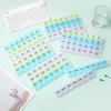 Transparent Moisture-Proof Weekly Pill Organizer with Compartments