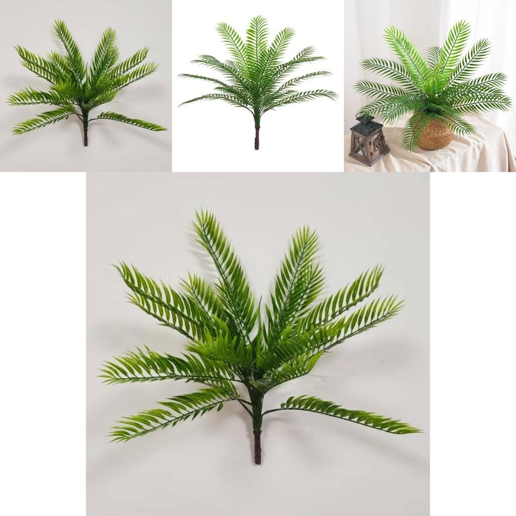 Artificial Plant Dypsis Lutescens Leaf Wall Decor For Home Interior