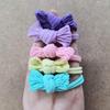 Daily Macaron Ribbon Hair Tie 10P