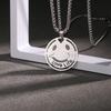 Men's Titanium Steel Hip Hop Pendant Necklace - Trendy, Non-fading Street Style