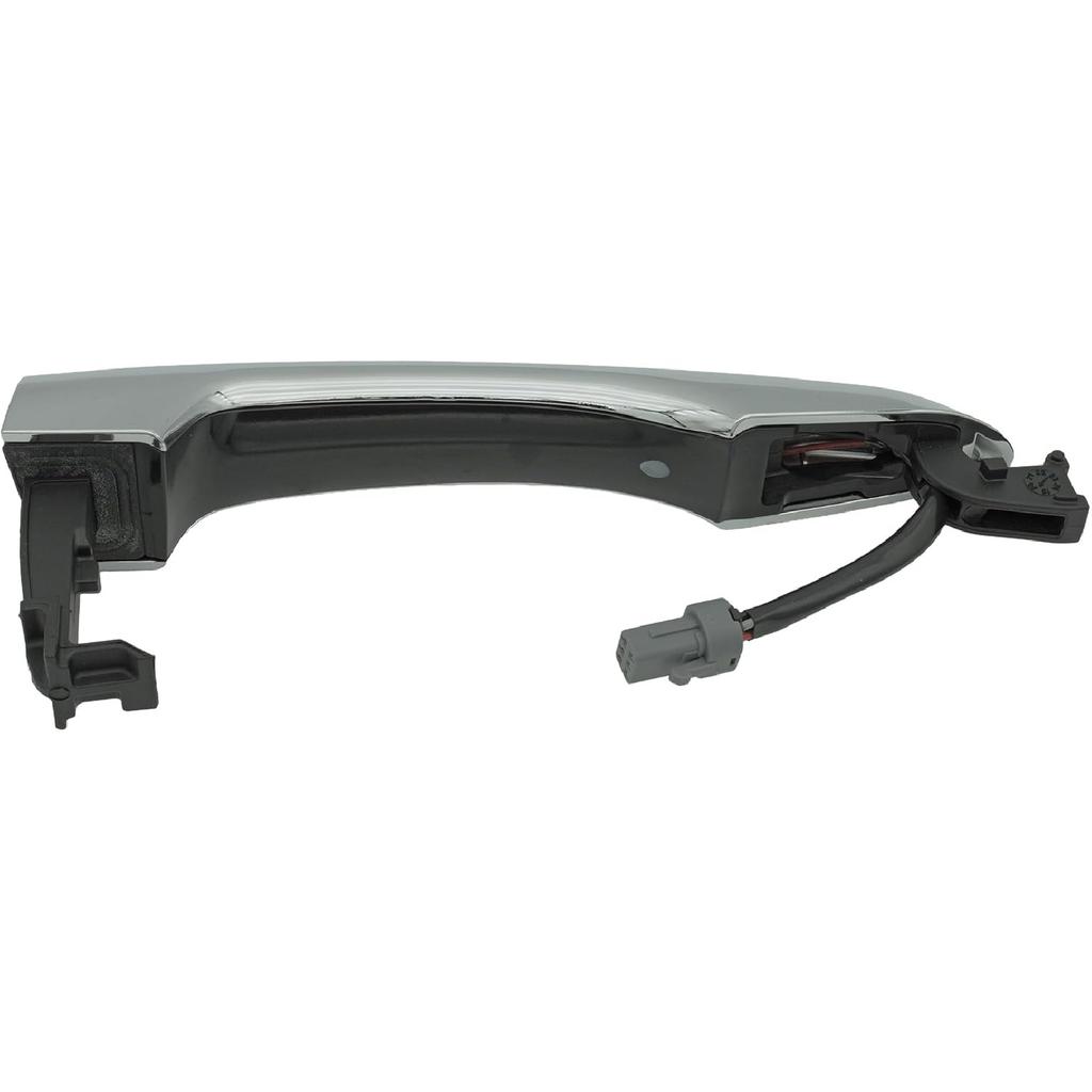 82651-D3710 Vordere linke Türgriff für 2016-2021 Hyundai Tucson 82651D3710 Äußerer Türgriff mit Smart-Key (Silber) - Chrom