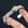 925 Silver Pear Natural Atlantisite Daughter Birthday Wedding Anniversary Bangle