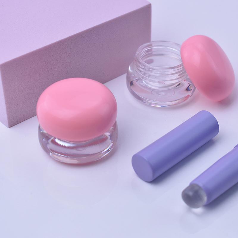 5G Mini Cosmetic Empty Jar Pots Makeup Skincare Container Face Cream Box Lip Balm Box Refillable Lips Glaze Container Travel