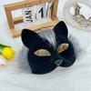Weiche Katzen-Gesichtsmaske für Cosplay und Halloween-Partys Party-Karnevalsmaske mit verstellbarem Gummiband Angenehm zu tragen