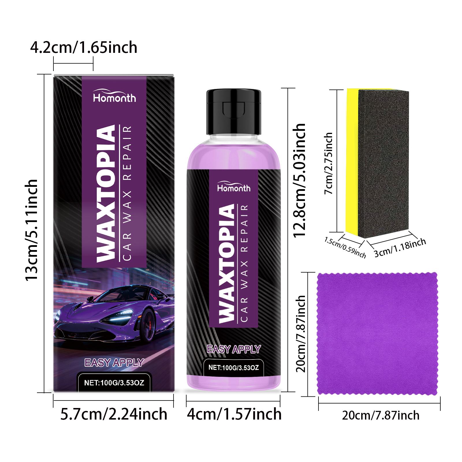 

Car Scratch Remover Paint Care Auto Remover Scratches Repair Polishing Restore the Original Paint s Bright Color Paint Care Kit