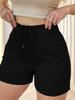 Women's Quick Dry Bell Pocket High Waist Casual Shorts (Spring/Summer 2026 Collection)