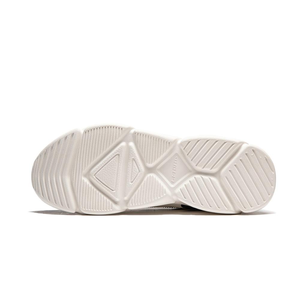 Li Ning Cloud Sea Cushioning Slip Resistant Abrasion Resistant Support Casual Shoes Men's Blue White AGCT427-4
