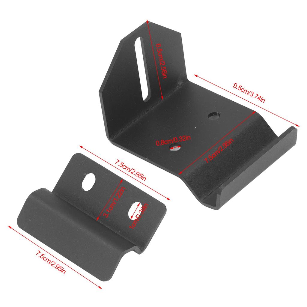 LED Light Bar Bracket, Durable Steel LED Work Light Mount Abrasion Resistant for Polaris Ranger 500570 Car