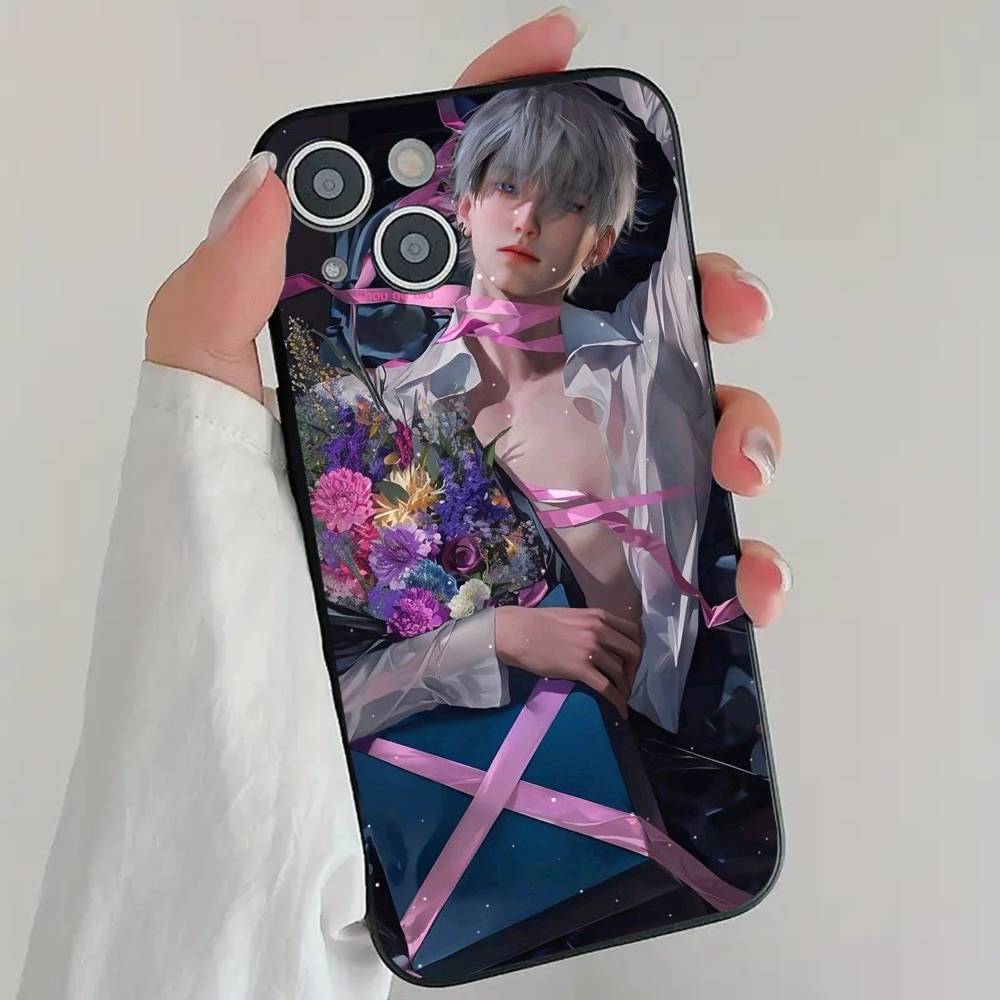 Handsome X-Xavier Otome Game L-love And D-deepspace Phone Case Cool Black Silicone Soft For IPhone 16 15 14 13 12 11 X XR Plus P