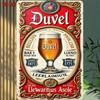 Metal Poster Duvel Belgian Beer Vintage Retro Tin Sign for Bar Wall Decor