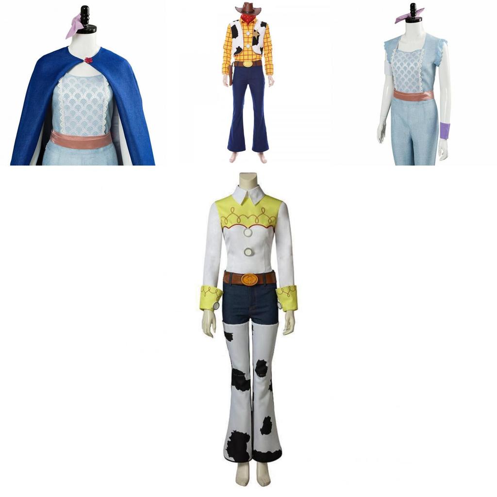Get Ready For Adventure With Toy Story Woody Bo Peep Jessie Cosplay Stage Costumes