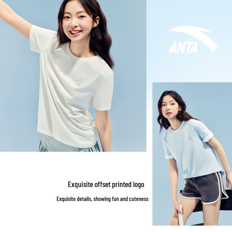 ANTA Women's Cold Brew Ice Silk Performance Tee
