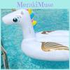 Oversized Unicorn Pool Float With Rainbow Wings For Ultimate Summer Relaxation