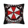 Umbrella Corporations Logo Residents Evils Pillow Cover Print Cushion Cover Kawaii Pillow Case For Sofa Bedroom Home Decor