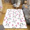Sailor Moon5 Flannel Pattern Square Carpet,Area Rug,Carpet Rug for Living Room Bedroom Sofa Playroom Decor,Non-slip Floor Mat