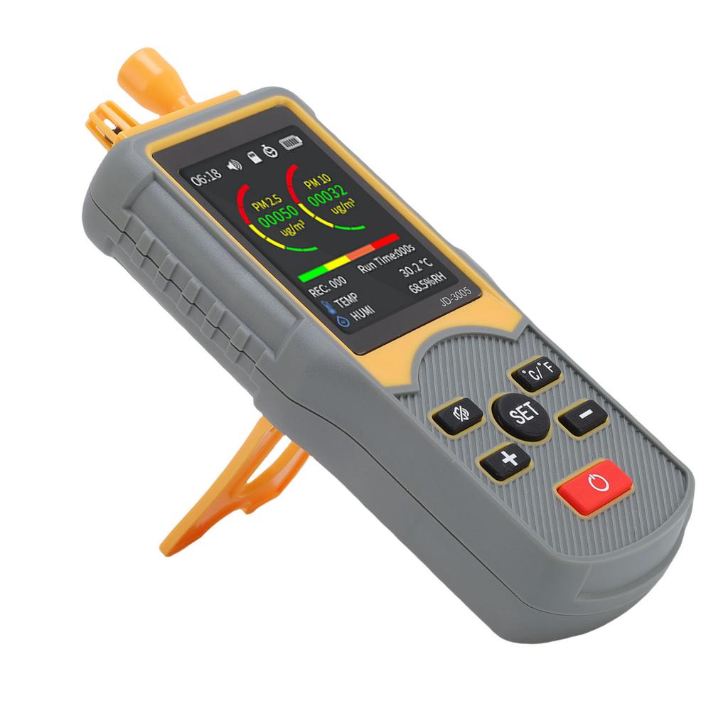 Dust Particle Counter 0.3um 2.5um 10um Counting PM2.5 PM10 Weighing Mode Handheld Air Quality Detector