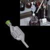 5 Pieces S-Shape Air Lock Twin Bubble Plastic Airlocks Homebrew Fermentation Wine for Valve Reusable Beer Making Tool