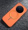 Applicable To VIVO X111S Kevlar Mobile Phone Case S11 Carbon Fiber Pattern Magnetic Suction Bracket iQOO11Ultra Protective Case