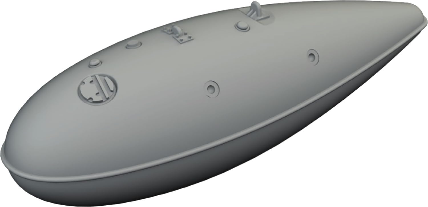 

Eduard 1/48 75-галлонный сбрасываемый бак для Brassin P-40 (1 кусок) Детали для пластиковой модели EDU6481084 (Самолет)