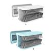 Hair Catcher Anti-clogging Reusable Stopper Showering Bathtub Debris Lints Collector Accessory Household Shower Room Toilet