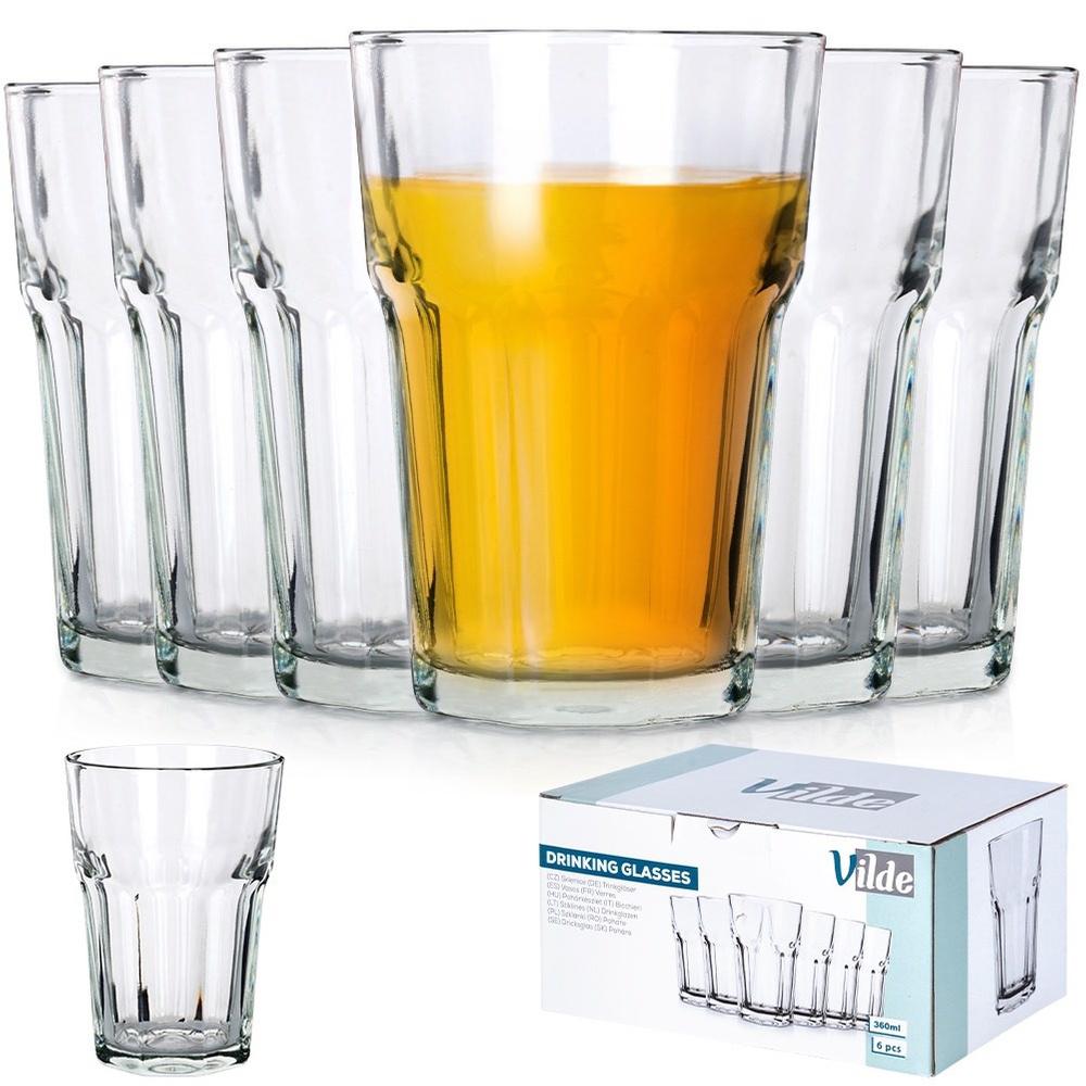 Glasses 360 ml 6 pcs.