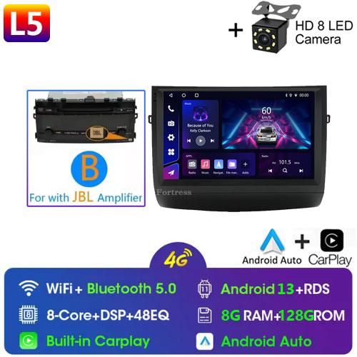 9''Android 14 Car Radio for Toyota Prius 20 2003-2009 GPS Head Unit Car Radio Multimedia Video Player Wifi 8+128G Carplay