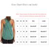 Fashion Women's Sleeveless Round Neck Loose And Breathable Sports Vest Top