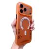 Matte Magnetic Phone Case For iPhone 17 Pro Max 17 17 Pro for Magsafe Wireless Charge Frosted Metal Lens Frame Buttons Cover