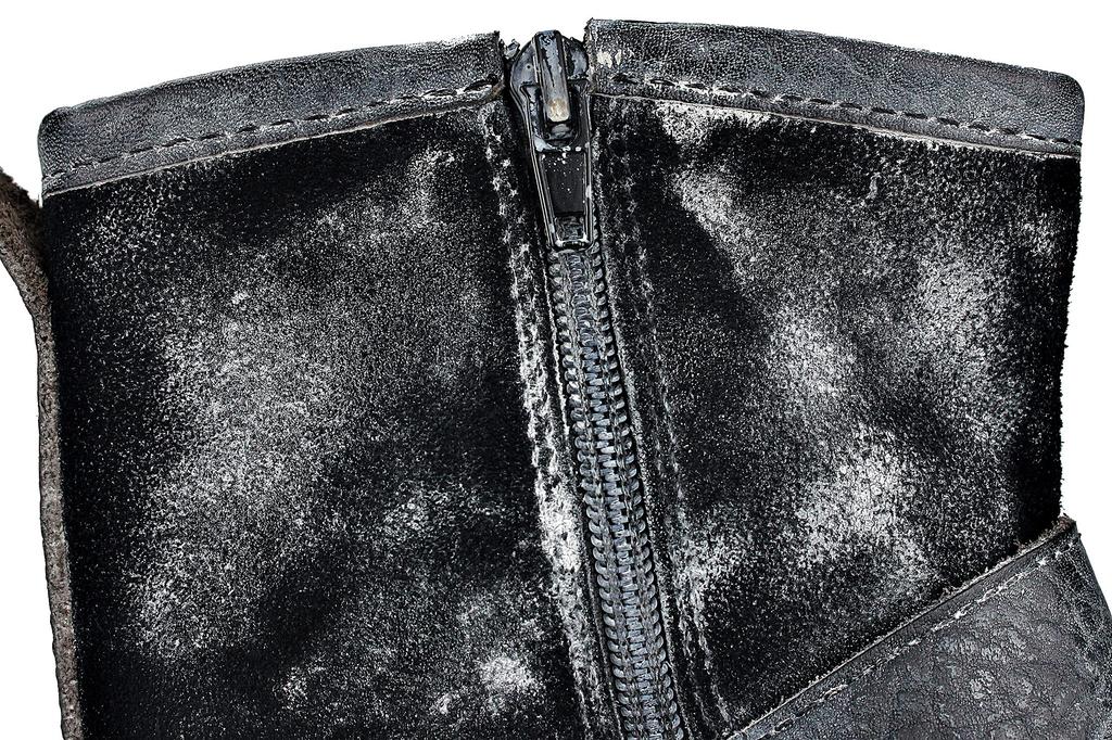 OSSTONE Genuine Leather Chukka Mountain Bike Size US Snowflake Black Men's Boots, 7.5 (M), 40EU, Color (OS-5008-1-AI-JP-R)