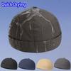 Quick Drying Brimless Hat Lightweight Docker Cap Fashion Beanie Hat  Outdoor Daily