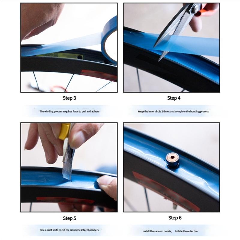 Heavy Type Bicycles Tire Liner With Tear Resistant Universals Tubeless Rims Tape For Mountain Bikes
