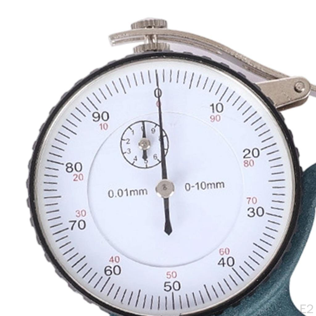 0-10mm Thickness Metal ,Measuring Tool Flat Head for Sheets, Paper, Thin Film, Wire and