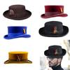 Altmodischer Wollhut Unisex Hut Zylinder für Reise Outdoor Treffen Feiertag