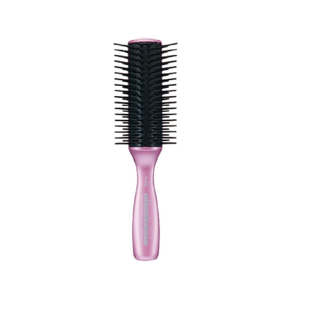 Beauty Hair Specialist Mineral Ion Brush Blow Dry Silicone Brush Pink & (Small)