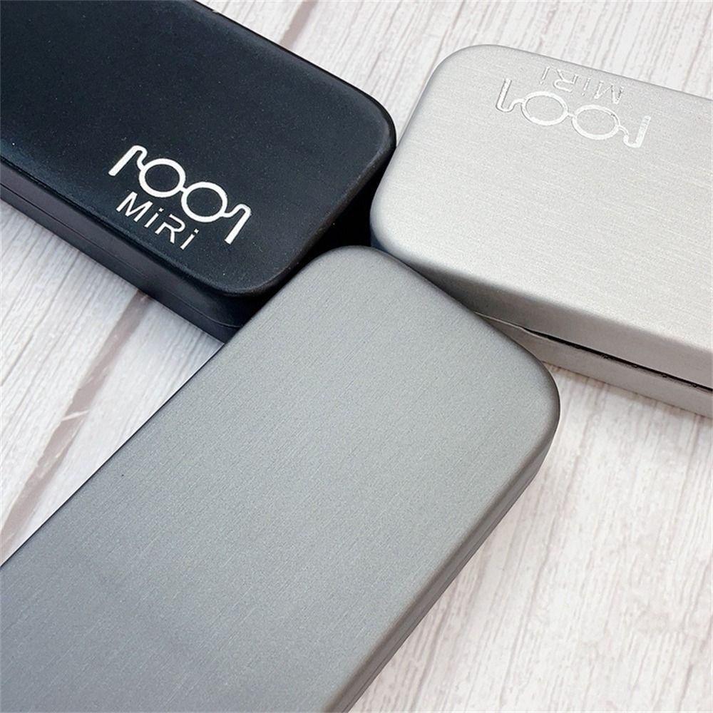 Fold-able Glasses Box Metal Eyewear Protector Fashion Eyeglass Cases  Men Women