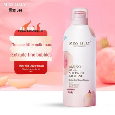 Miss Shirley Peach Mousse Amino Acid Shower Gel