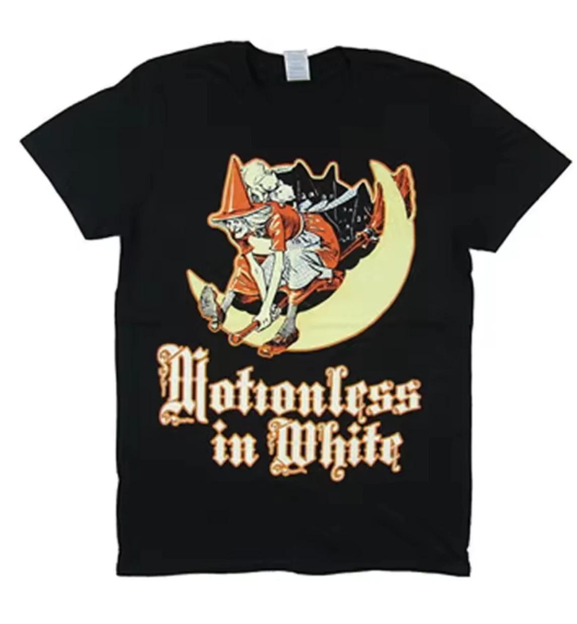 

MOTIONLESS IN WHITE Halloween Witch Band Tee T-Shirt SMALL NWOT M