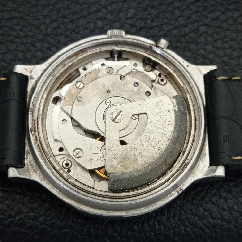 VINTAGE ORIENT AUTOMATIC JAPAN MENS WHITE COLOR DIAL WATCH a700155-5 R201-a700155