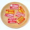 250PCS/Roll English Warning Label Sticker Copper Plate Adhesive Anti-Tamper Fragile Item Warning Stickers SYTZBQ01