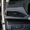 Carbon Fiber Front Side Air Vent Outlet Cover Trim For Subaru Crosstrek 2023 24