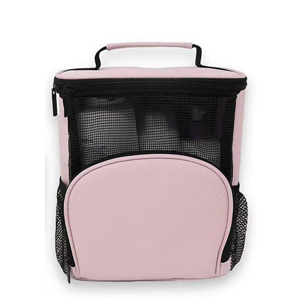 Quick Dry Shower Bag Portable Toiletry Case Lightweight Foldable Mesh Tote  Bathroom