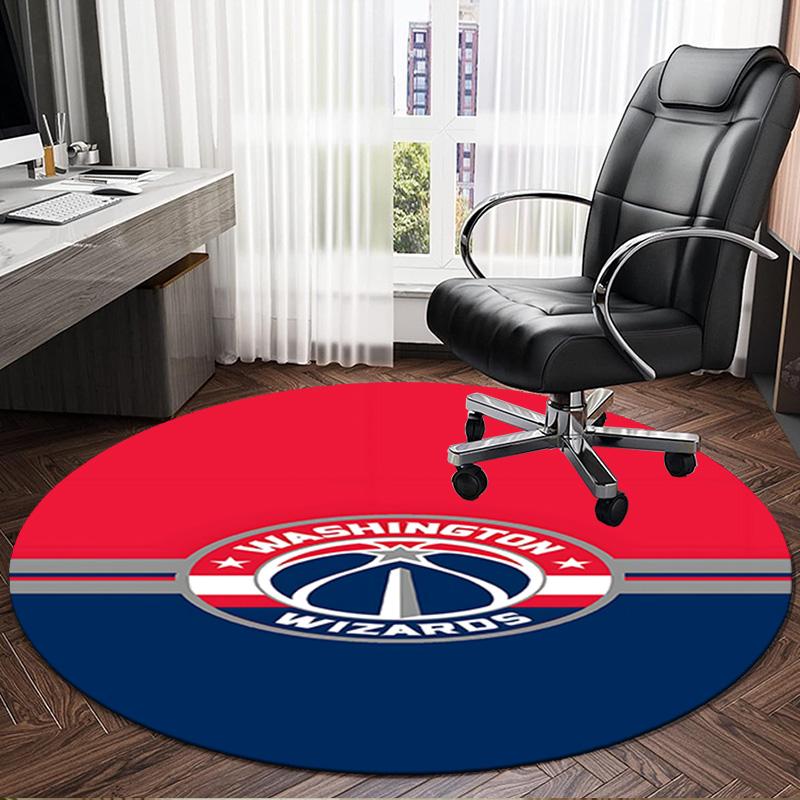 Washington basketball Logo Round Rug for Livingroom,Bedroom, Palyroom, Chair Rug, Area rug, Circle Carpet, Large Size Fan Christmas gift