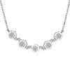 New European and American Personality 925 Silver Necklace Women's Versatile Fashion Sterling Silver Pendant High Sense