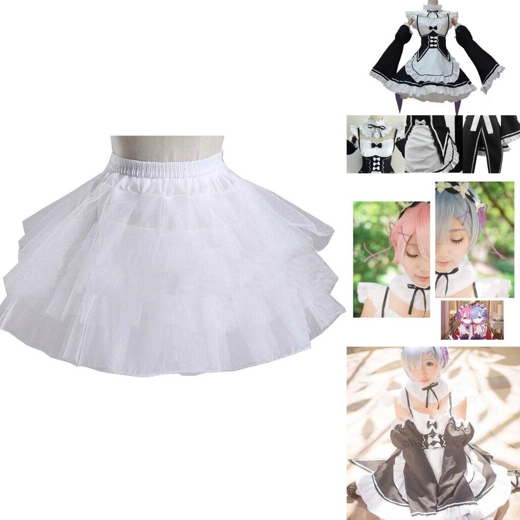Hajimeru Rezero Kara Lsekai Seikatsu Gemelle Ramrem Vestito da Cameriera Costume Cosplay