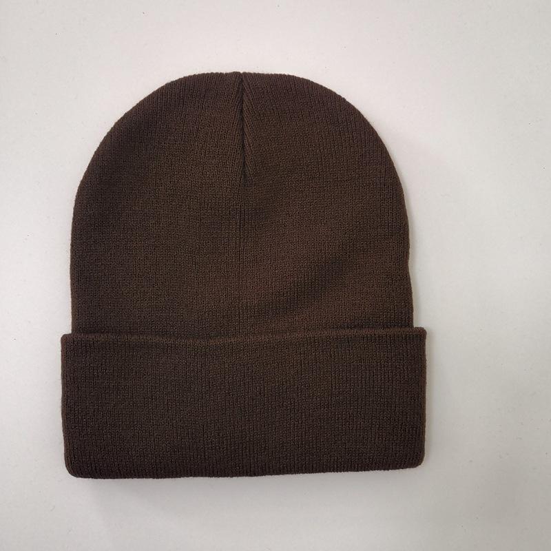 Light Board Knit Cap Winter Wool Cap Men And Women Cap Warm Cap Windproof Cap